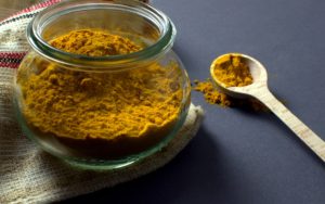 Fancy Image of Turmeric in a glass jar