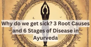 3 root causes and 6 stages of disease in ayurveda